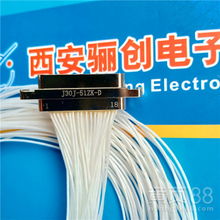 【驪創(chuàng)一級(jí)代理精品矩形連接器j30j-51zk-a(9.6)航空插座51芯接插件】-